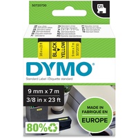 Dymo Original D1-Etikettenband | schwarz auf gelb | 9