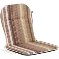 Patio Niedriglehner Auflage 79 x 41 cm gestreift braun