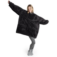 Blumtal Hoodie Decke Damen mit Ärmeln und Kapuze -