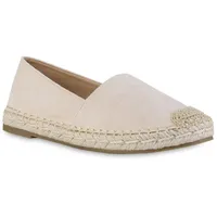 VAN HILL Damen Espadrilles in Beige