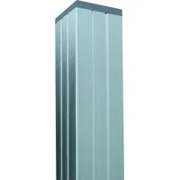 T&J Aluminium Torpfosten verstärkt Silber