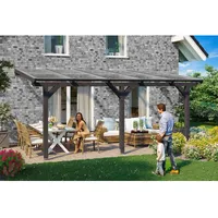 SKANHOLZ Skan Holz Terrassenüberdachung Bormio 541 cm x 350