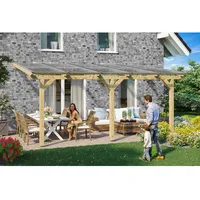 SKANHOLZ Skan Holz Terrassenüberdachung Bormio 541 cm x 350