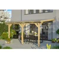 SKANHOLZ Skan Holz Terrassenüberdachung Bormio 434 cm x 300