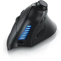 CSL Vertikalmaus kabellos, 2,4 GHz und Bluetooth, ergonomisch, 250