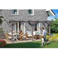 SKANHOLZ Skan Holz Terrassenüberdachung Bormio 541 cm x 250