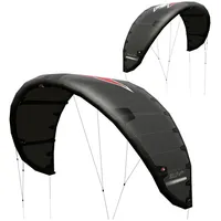 F2 Kite Bullit 15 qm Schwarz 2024/25 SCHWARZ 15m2