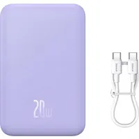 Baseus Powerbank Magnetic Mini 20000mAh 20W (purple)