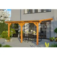 SKANHOLZ Skan Holz Terrassenüberdachung Bormio 434 cm x 250