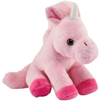 Wild Republic - Kuscheltier - Pocketkins Eco Einhorn Rosa
