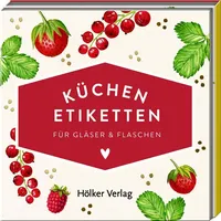 Hoelker Verlag Küchen-Etiketten (Rote Beeren, Hölker Küchenpapeterie)