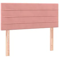 VidaXL Kopfteil Rosa 80x5x78/88 cm Samt