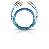 Oehlbach Bi Tech 4B 200 - Lautsprecherkabel-Set Bi-Wiring versilbert