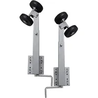 VidaXL Bootstrailer-Stützen Doppelrollen 2er-Set 59-84 cm