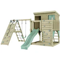 Polar play PolarPlay Spielturm Emil aus Holz in Grün
