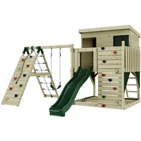 Polar play PolarPlay Spielturm Emil mit Kinderschaukel,