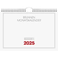 Brunnen Monatskalender 2025 Monatsterminkalender