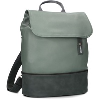 Zwei Rucksack Jana JR13 Eucalyptus Grün Damen