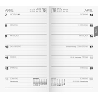Brunnen Taschenkalender 2025 9x15cm 1075800005