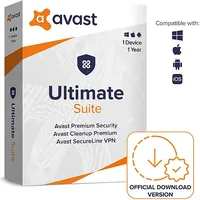 AVG Avast Ultimate (1-Device) - 1 Year (IS, VPN,