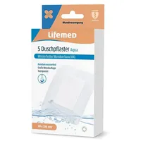 Lifemed Duschpflaster XXL 10 x 8 cm 5 St