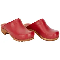 Sanita Wood-Lotte Open Clog Red Gr.36 | Rot