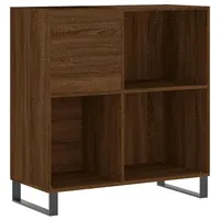 VidaXL Plattenschrank Braun Eichen-Optik 84,5x38x89 cm Holzwerkstoff