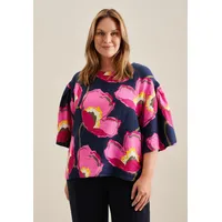 Seidensticker Shirtbluse "Schwarze Rose", Damen, Gr. 7XL (54), blau