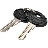 Digitus DN-19-KEY-4444 19 Zoll Netzwerkschrank-Schlüssel Schwarz, Silber