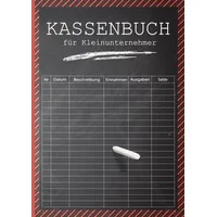 Bookmundo Kassenbuch Haushaltsbuch Hauptbuch für Selbstständige, Kleinunternehmer oder private