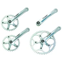 Stronglight Tandem Impact Kurbelgarnitur - Silver - 170 mm
