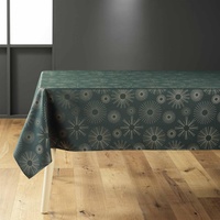 Douceur d'intérieur Tischdecke, rechteckig (150 x 240 cm), Grün/Gold,