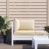 VidaXL Palettenkissen 3-tlg. Beige Oxford-Gewebe