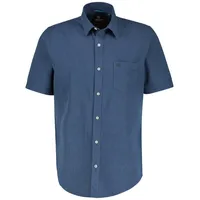 Lerros Leinenhemd »LERROS Lässiges Baumwoll-Leinenhemd, unifarben - Classic Navy