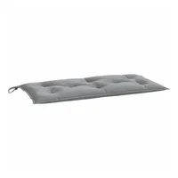 VidaXL Gartenbank-Auflage Grau 110x50x7 cm Oxford-Gewebe