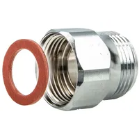 Tecuro Aufnahme Adapter Übergangsstück für Ausläufe an Armaturen, AG