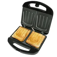 Bourgini Maket Xxl Sandwichmaker 800w - Black