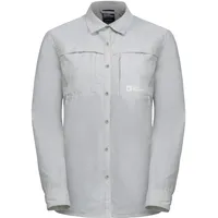Jack Wolfskin Barrier Langarmhemd - Cool Grey - XS