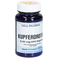 Hecht Pharma KUPFEROROTAT 6.45 MG GPH KAPSELN 30 st