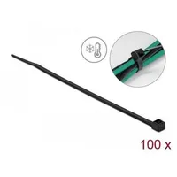 DeLock 19188 Kabelbinder Schwarz 100