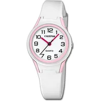 Calypso Jugenduhr Kautschuk weiß {Calypso Junior Armbanduhr UK5834/1