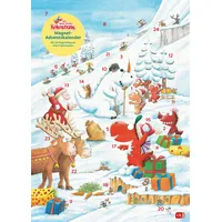 Cbj Der kleine Drache Kokosnuss - Magnet-Adventskalender mit 24