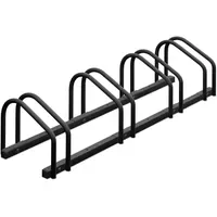 Relaxdays Fahrradständer für 4 Fahrräder Anthrazit