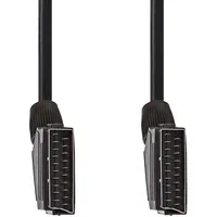 Nedis CVGL31001BK15 SCART-Kabel SCART Stecker SCART Stecker - Vernickelt