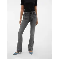 Vero Moda Flash Flared Fit Jeans Medium Grey Denim
