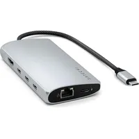 Satechi USB-C Multiport Adapter 8K mit Ethernet V3 Adapter