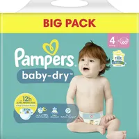 Pampers Pampers® Windeln baby-dryTM BIG PACK Größe Gr.4 (9-14