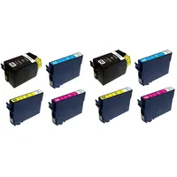 Tisanto 8x XL Tinte Patrone kompatibel zu Epson Workforce