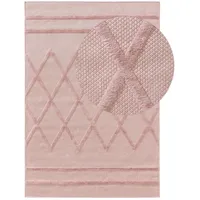 Benuta nest In- & Outdoorteppich, Rosa 80x150 cm -
