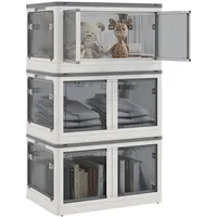 Homcom Aufbewahrungsbox Weiß,